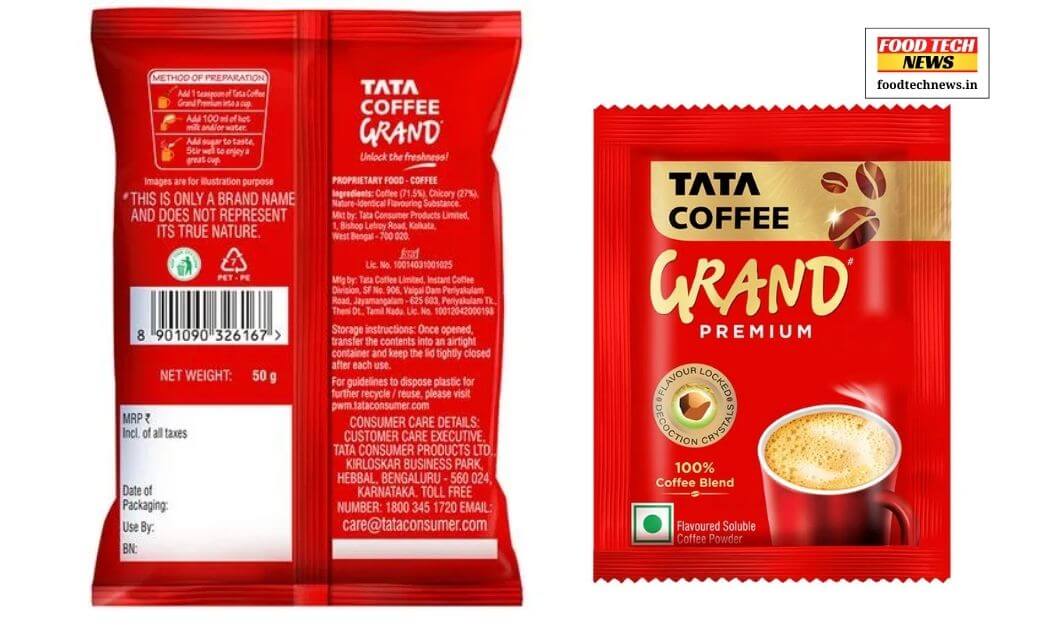 Tata Consumer Product has all new Tata Coffee Grand Premium - Food Tech ...