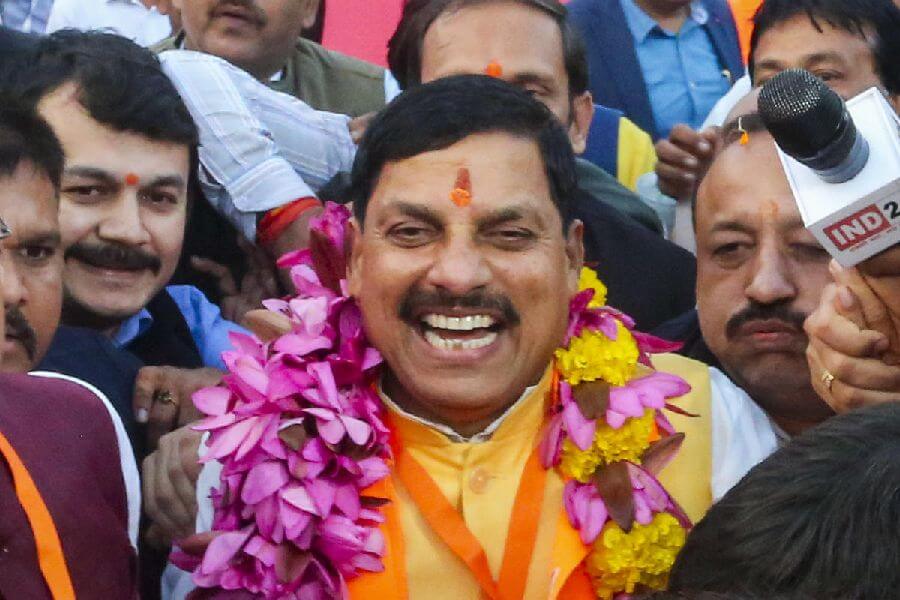 Madhya Pradesh's newly appointed chief minister Mohan Yadav