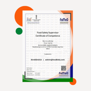 fssai, fostac, advances training, bengaluru