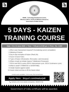 Training Course, Kaizen